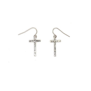 Cross Dangle Earrings