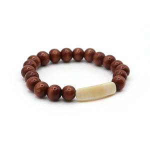 Men's Wooden Ankole Tory Bracelet