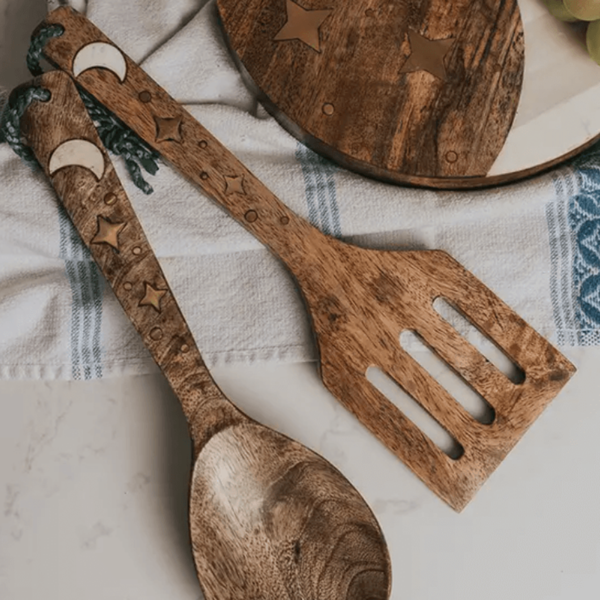 woodes utensil set