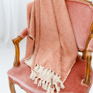 Hand-Loomed Cotton Throw