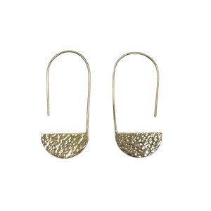 solstice threaders in brass with white background