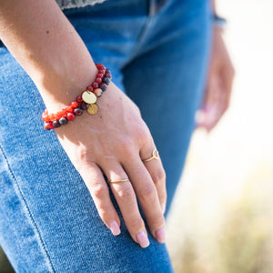 Red Stone Bracelets