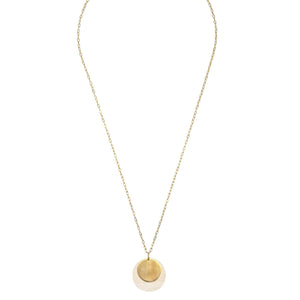 Audrey Necklace - sustainably handcrafted ankole necklace that give back to non-profit