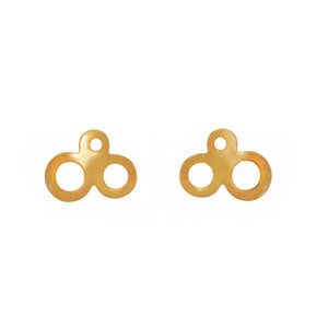 Isle Studs Earring Purpose Jewelry Gold Tone 